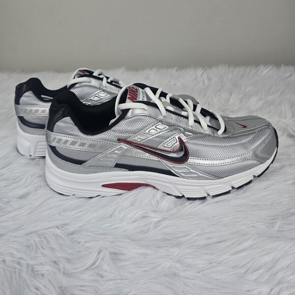 Nike Initiator Metallic Silver Black White Sneaker Men\'s Size 11 394055-001 main image 7